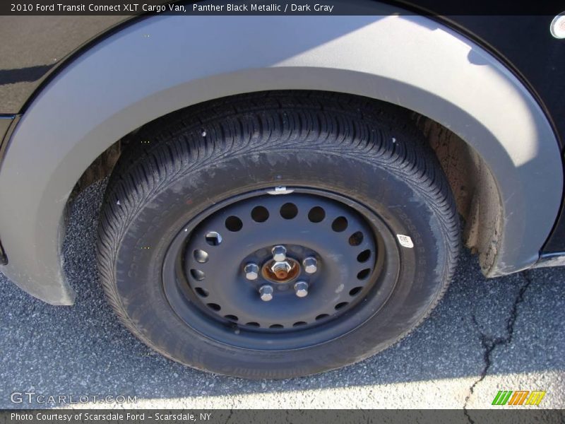 Panther Black Metallic / Dark Gray 2010 Ford Transit Connect XLT Cargo Van