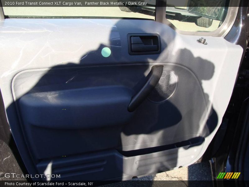 Panther Black Metallic / Dark Gray 2010 Ford Transit Connect XLT Cargo Van