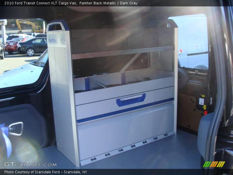 Panther Black Metallic / Dark Gray 2010 Ford Transit Connect XLT Cargo Van