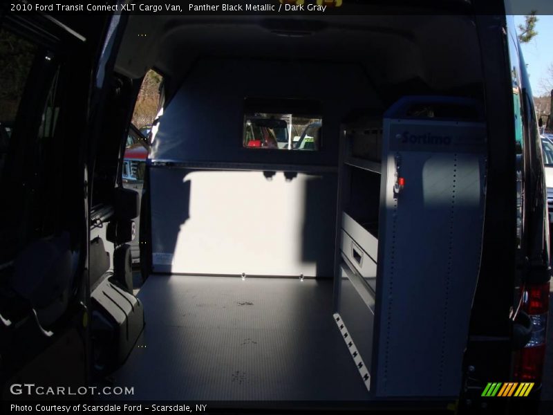 Panther Black Metallic / Dark Gray 2010 Ford Transit Connect XLT Cargo Van