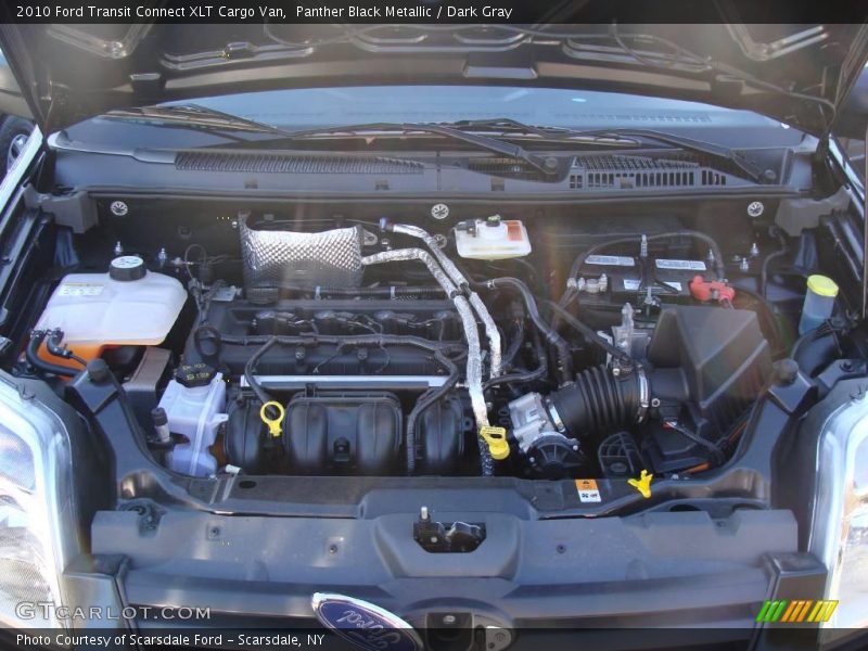 Panther Black Metallic / Dark Gray 2010 Ford Transit Connect XLT Cargo Van