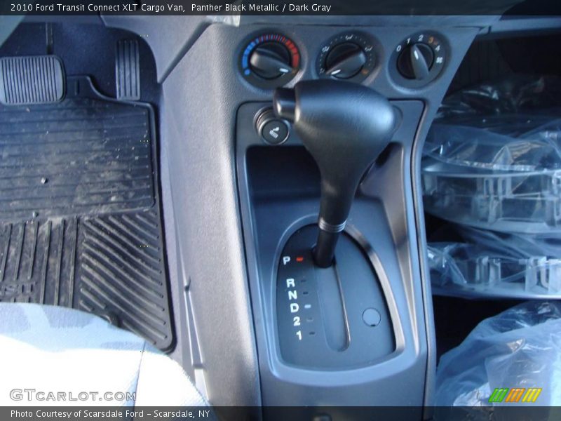 Panther Black Metallic / Dark Gray 2010 Ford Transit Connect XLT Cargo Van