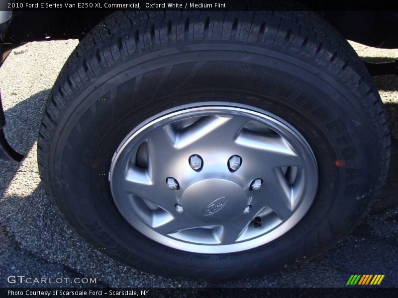 Oxford White / Medium Flint 2010 Ford E Series Van E250 XL Commericial