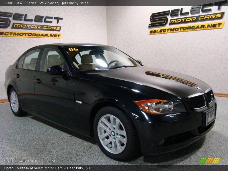 Jet Black / Beige 2006 BMW 3 Series 325xi Sedan