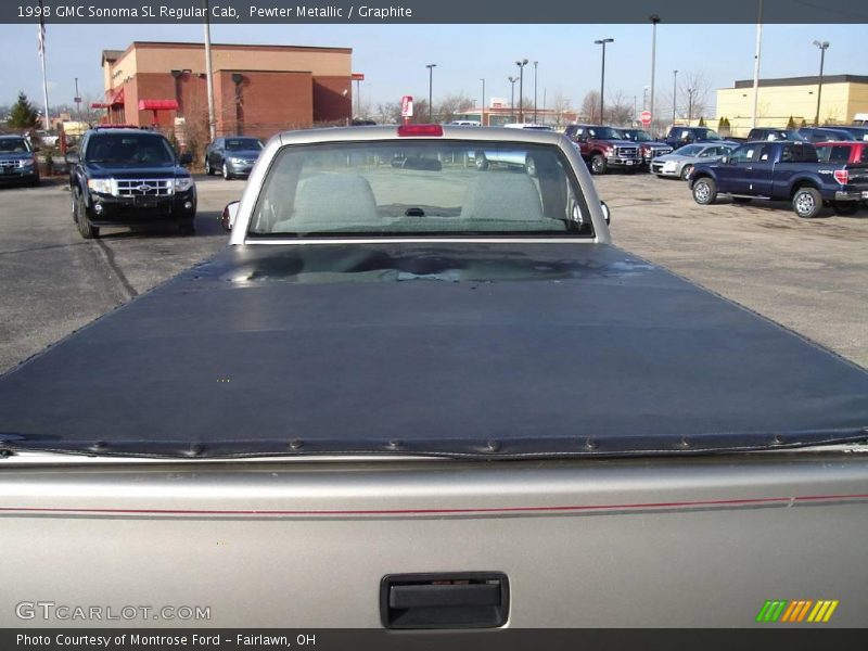 Pewter Metallic / Graphite 1998 GMC Sonoma SL Regular Cab