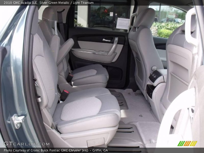 Silver Green Metallic / Light Titanium 2010 GMC Acadia SLE