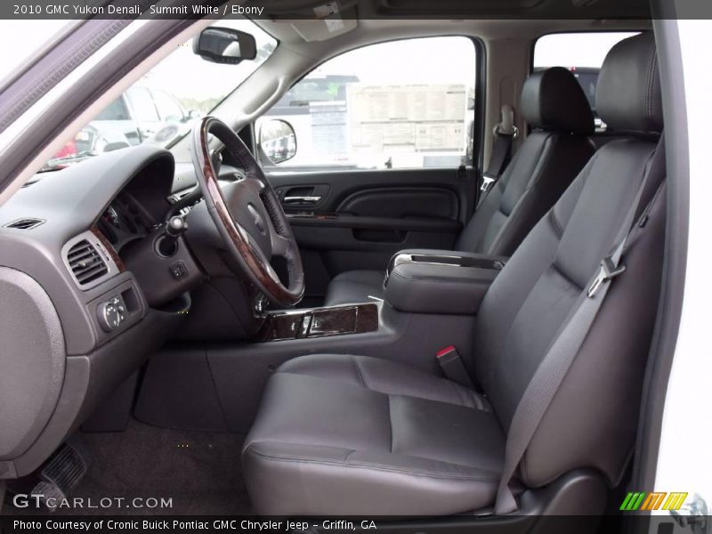 Summit White / Ebony 2010 GMC Yukon Denali