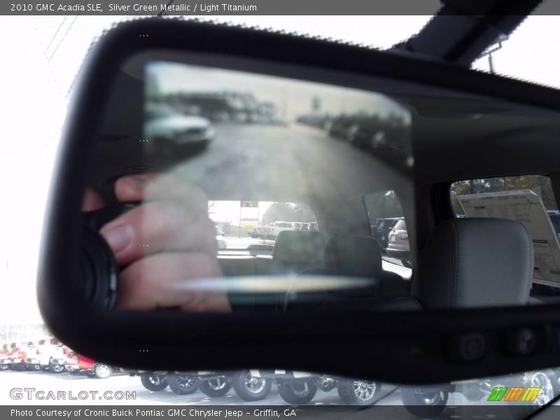 Silver Green Metallic / Light Titanium 2010 GMC Acadia SLE