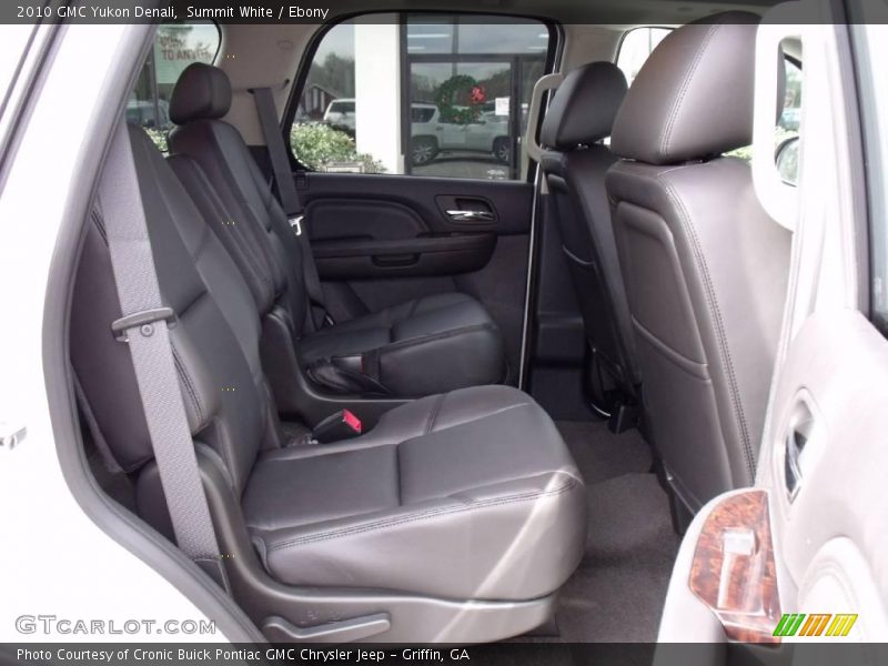 Summit White / Ebony 2010 GMC Yukon Denali
