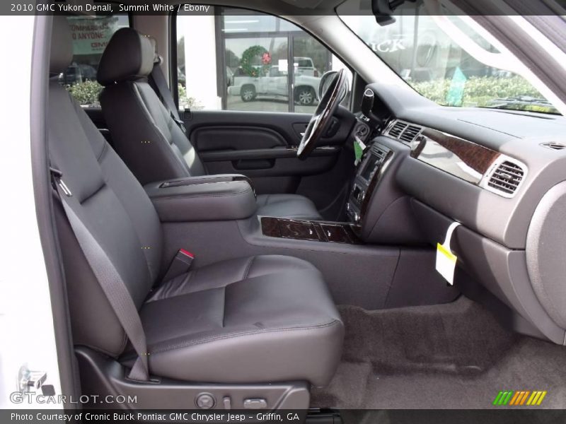 Summit White / Ebony 2010 GMC Yukon Denali