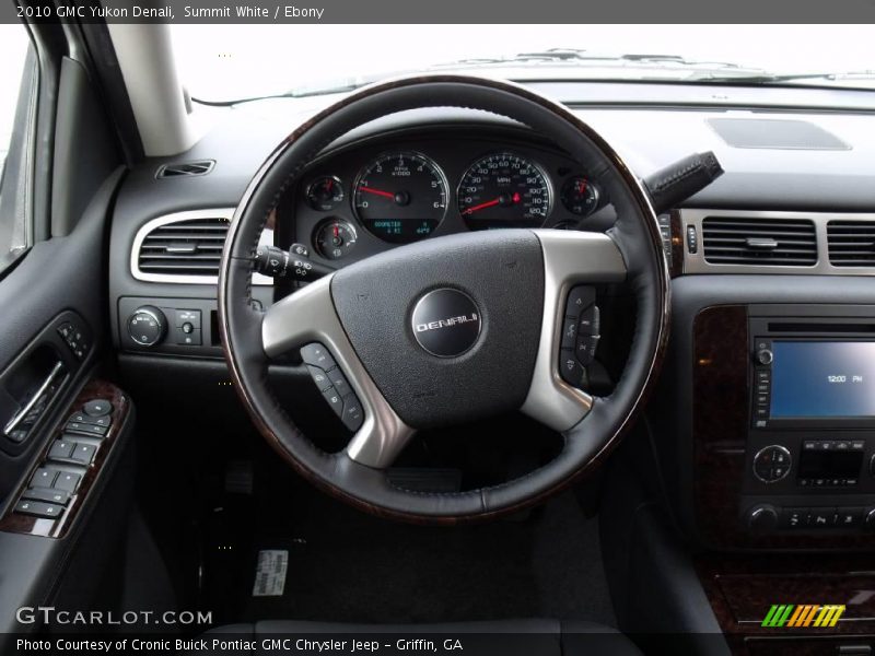 Summit White / Ebony 2010 GMC Yukon Denali