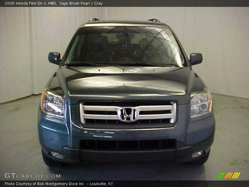 Sage Brush Pearl / Gray 2006 Honda Pilot EX-L 4WD