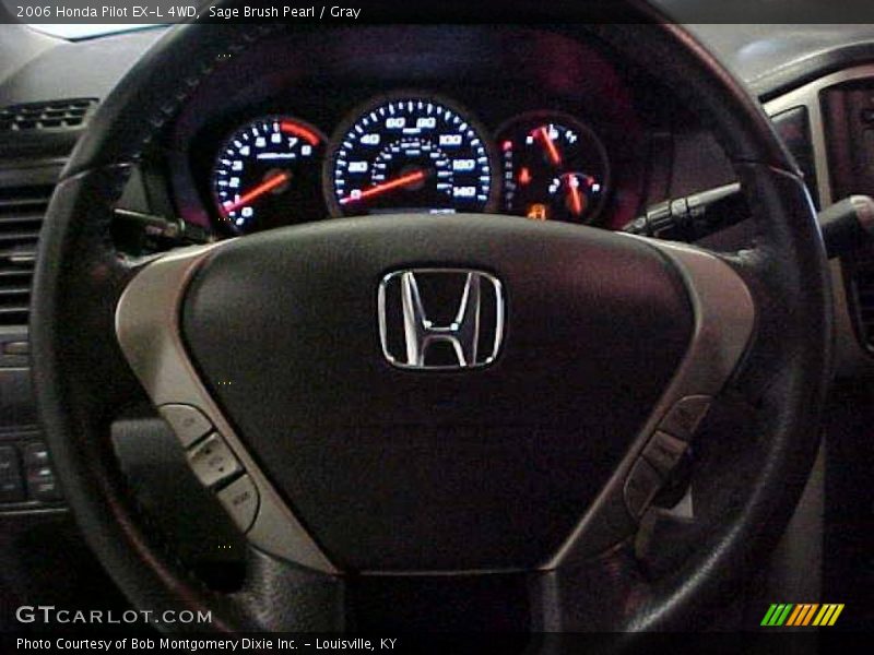 Sage Brush Pearl / Gray 2006 Honda Pilot EX-L 4WD