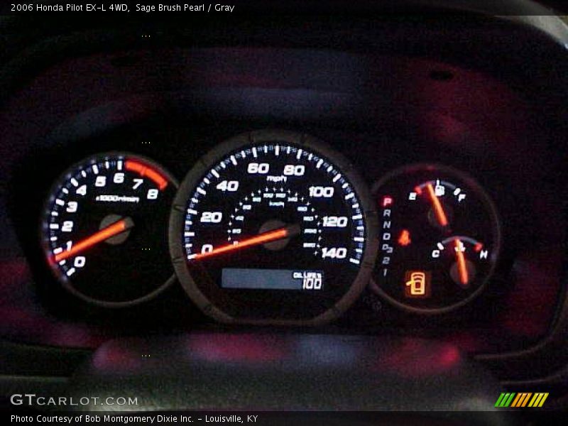 Sage Brush Pearl / Gray 2006 Honda Pilot EX-L 4WD