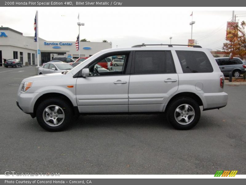 Billet Silver Metallic / Gray 2008 Honda Pilot Special Edition 4WD