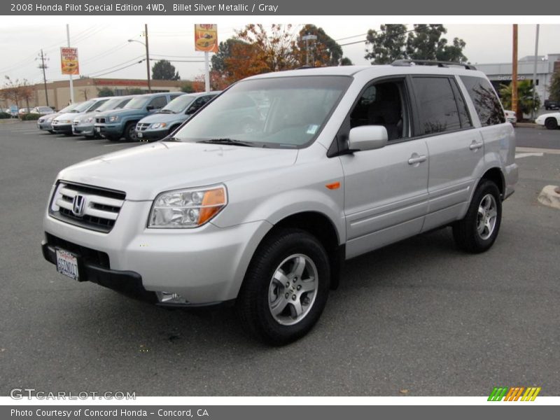 Billet Silver Metallic / Gray 2008 Honda Pilot Special Edition 4WD