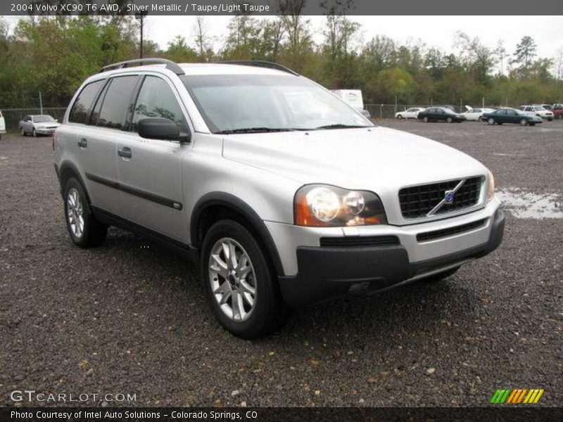 Silver Metallic / Taupe/Light Taupe 2004 Volvo XC90 T6 AWD