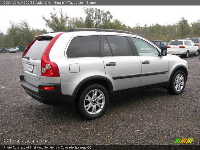 Silver Metallic / Taupe/Light Taupe 2004 Volvo XC90 T6 AWD