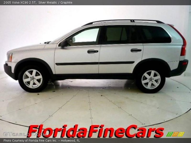 Silver Metallic / Graphite 2005 Volvo XC90 2.5T