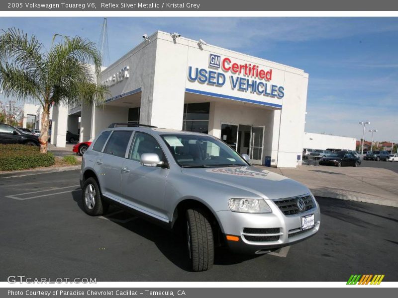 Reflex Silver Metallic / Kristal Grey 2005 Volkswagen Touareg V6