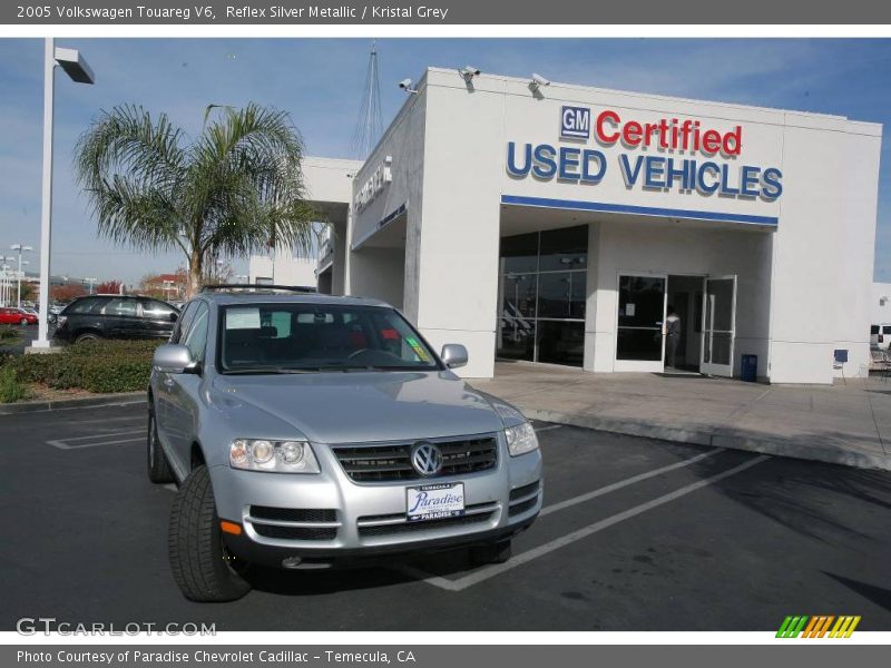 Reflex Silver Metallic / Kristal Grey 2005 Volkswagen Touareg V6