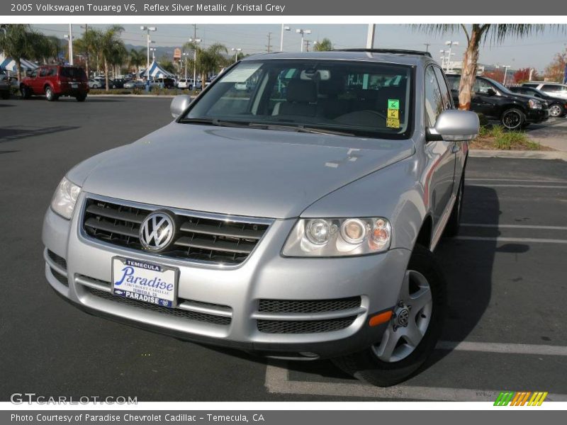 Reflex Silver Metallic / Kristal Grey 2005 Volkswagen Touareg V6