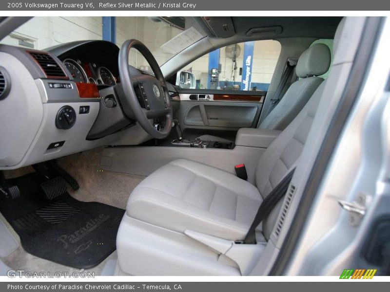 Reflex Silver Metallic / Kristal Grey 2005 Volkswagen Touareg V6