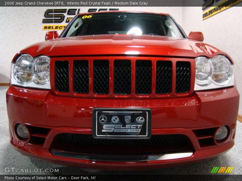 Inferno Red Crystal Pearl / Medium Slate Gray 2006 Jeep Grand Cherokee SRT8