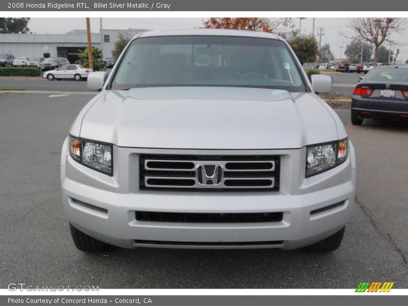 Billet Silver Metallic / Gray 2008 Honda Ridgeline RTL