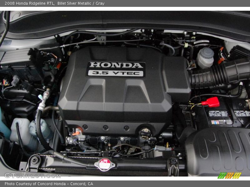 Billet Silver Metallic / Gray 2008 Honda Ridgeline RTL