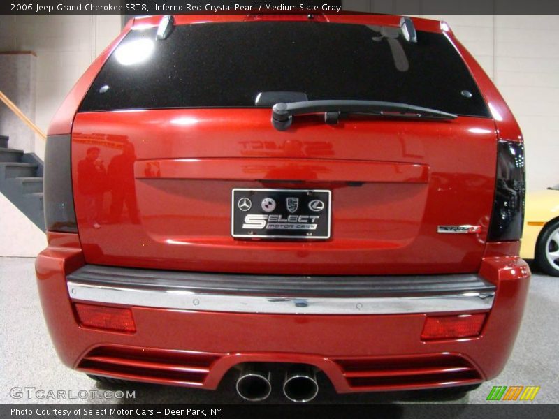 Inferno Red Crystal Pearl / Medium Slate Gray 2006 Jeep Grand Cherokee SRT8
