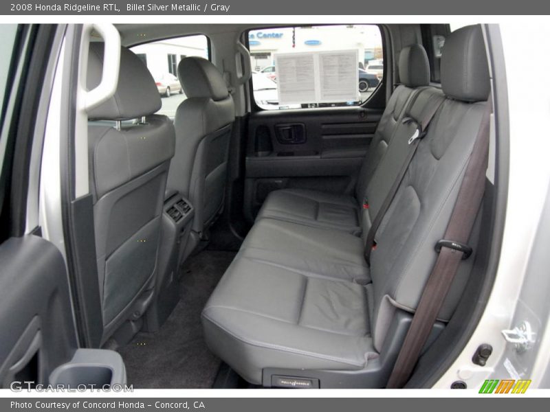 Billet Silver Metallic / Gray 2008 Honda Ridgeline RTL