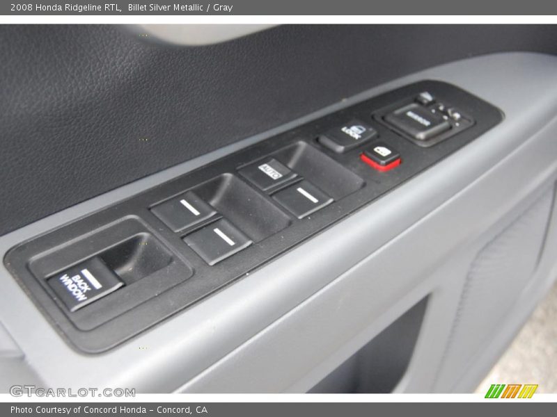 Billet Silver Metallic / Gray 2008 Honda Ridgeline RTL