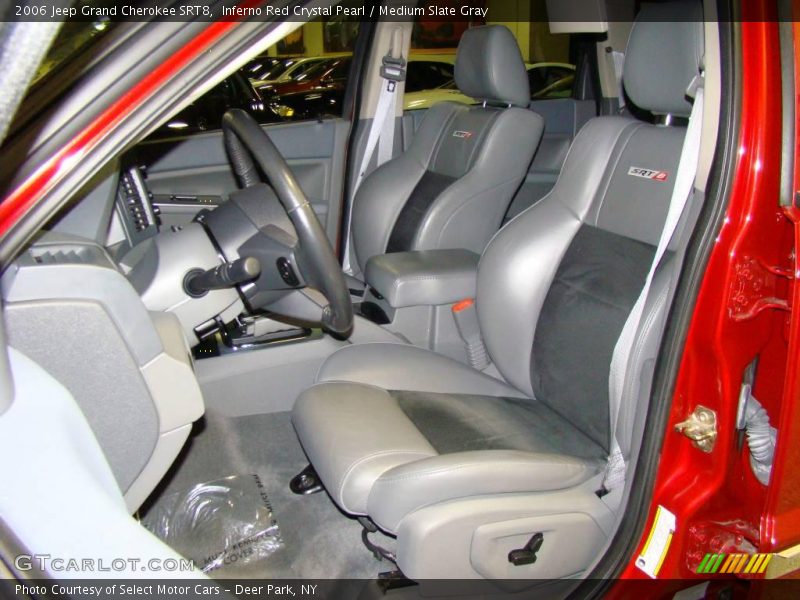 Inferno Red Crystal Pearl / Medium Slate Gray 2006 Jeep Grand Cherokee SRT8