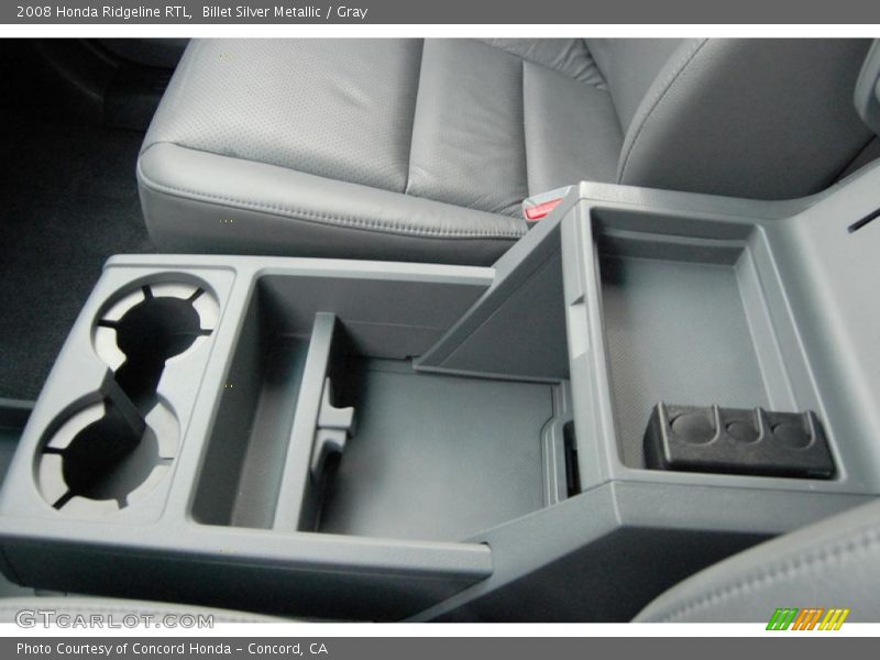 Billet Silver Metallic / Gray 2008 Honda Ridgeline RTL