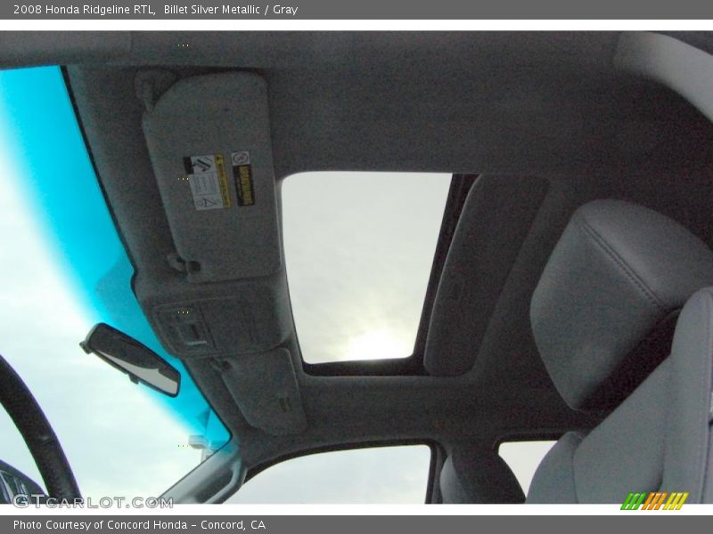 Billet Silver Metallic / Gray 2008 Honda Ridgeline RTL