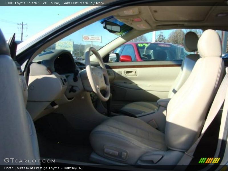 Gold Dust Metallic / Ivory 2000 Toyota Solara SE V6 Coupe