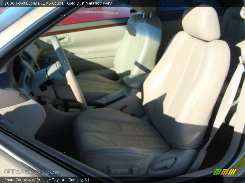 Gold Dust Metallic / Ivory 2000 Toyota Solara SE V6 Coupe