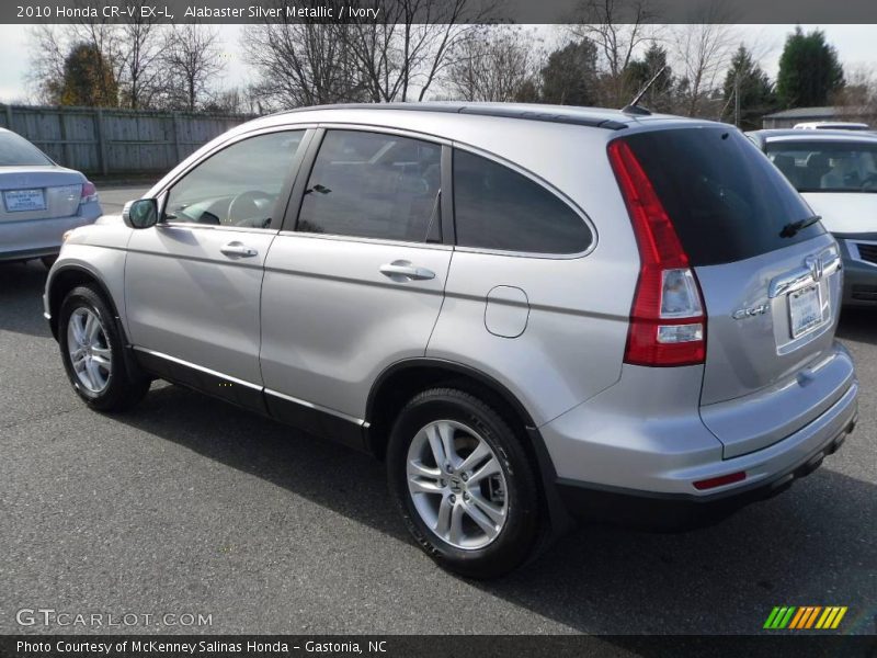 Alabaster Silver Metallic / Ivory 2010 Honda CR-V EX-L