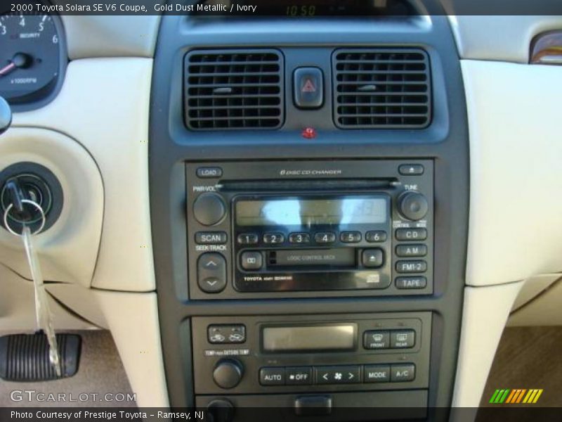 Gold Dust Metallic / Ivory 2000 Toyota Solara SE V6 Coupe