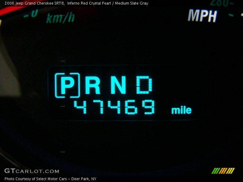 Inferno Red Crystal Pearl / Medium Slate Gray 2006 Jeep Grand Cherokee SRT8