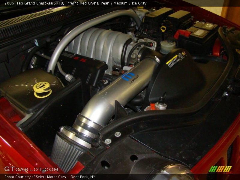 Inferno Red Crystal Pearl / Medium Slate Gray 2006 Jeep Grand Cherokee SRT8