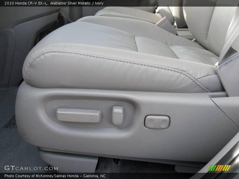 Alabaster Silver Metallic / Ivory 2010 Honda CR-V EX-L