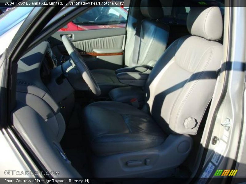 Silver Shadow Pearl / Stone Gray 2004 Toyota Sienna XLE Limited