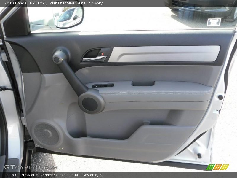 Alabaster Silver Metallic / Ivory 2010 Honda CR-V EX-L