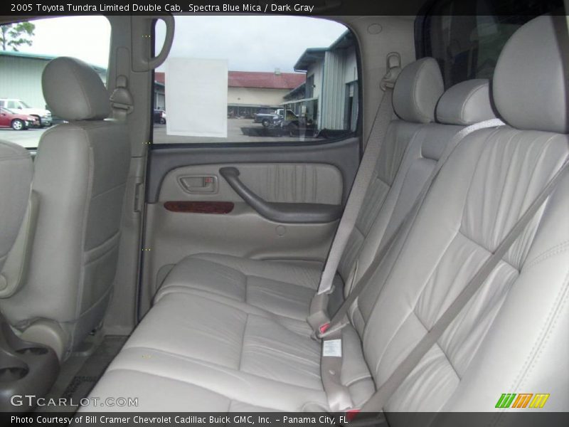 Spectra Blue Mica / Dark Gray 2005 Toyota Tundra Limited Double Cab