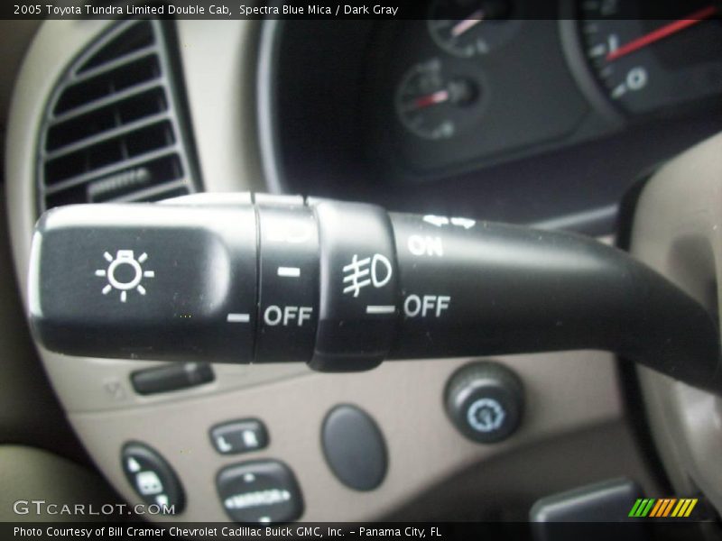 Spectra Blue Mica / Dark Gray 2005 Toyota Tundra Limited Double Cab