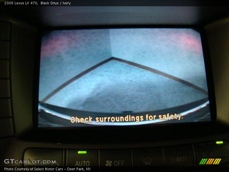 Black Onyx / Ivory 2006 Lexus LX 470