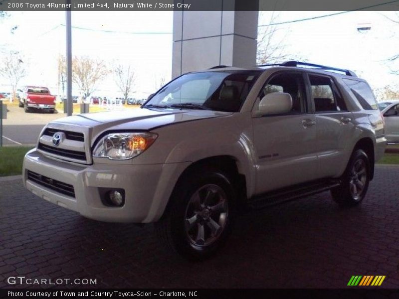 Natural White / Stone Gray 2006 Toyota 4Runner Limited 4x4