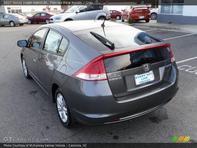 Polished Metal Metallic / Gray 2010 Honda Insight Hybrid EX